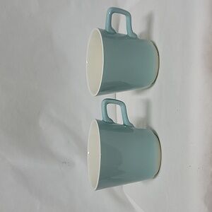 Homer Laughlin Orbit Tea/Coffee Cups, Set of  2